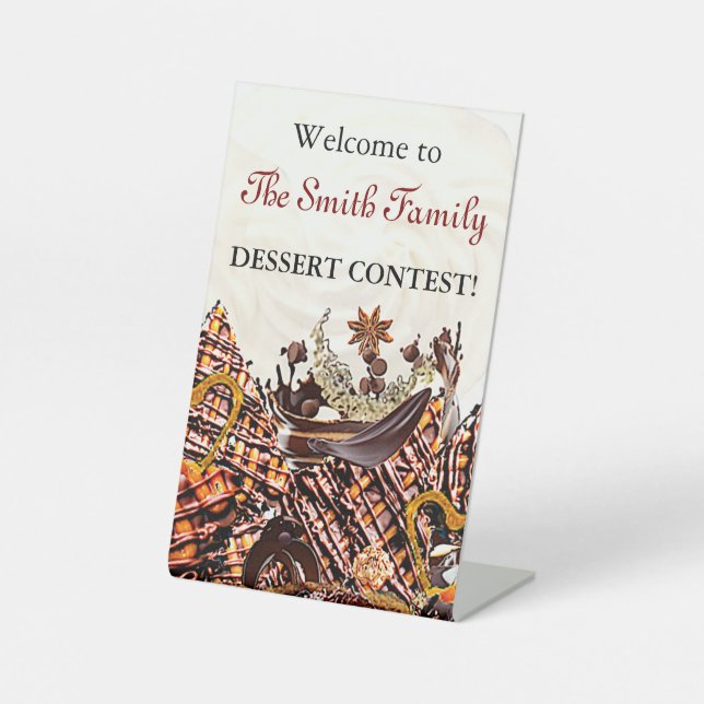 SWEET SUN DAY! :) GATHERING INVITATION PEDESTAL SIGN (Front)