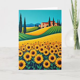 Sweet Sunflower Birthday Card