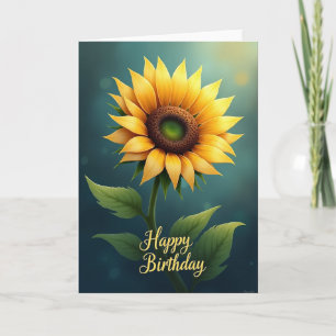 Sweet Sunflower Bloom Card