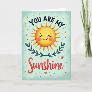 Sweet Sunshine Birthday Card
