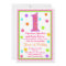 Sweet Surprise 1st  Birthday Invitation