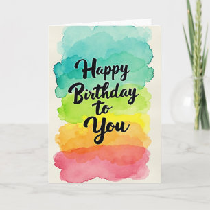 Sweet Swath Birthday Card