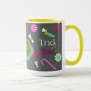 Sweet Sweet Death And Candy! Trick or Treat! Mug