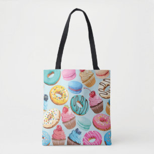 Sweet Sweets: Pattern of Delight. Tote Bag