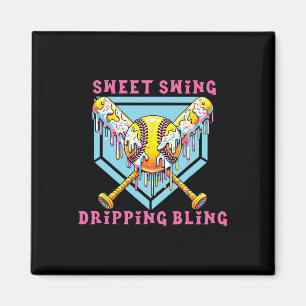 Sweet Swing Dripping Bling Softll Ice Cream Drip S Magnet