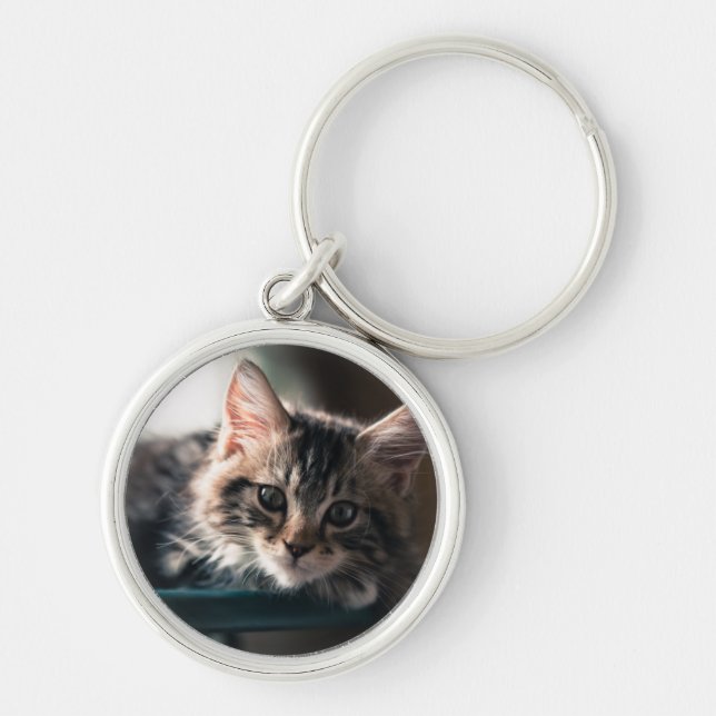 Sweet Tabby Key Ring (Front)