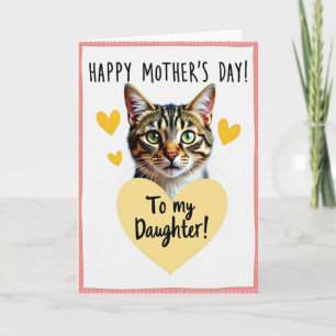 Sweet Tabby Mothers Day Card