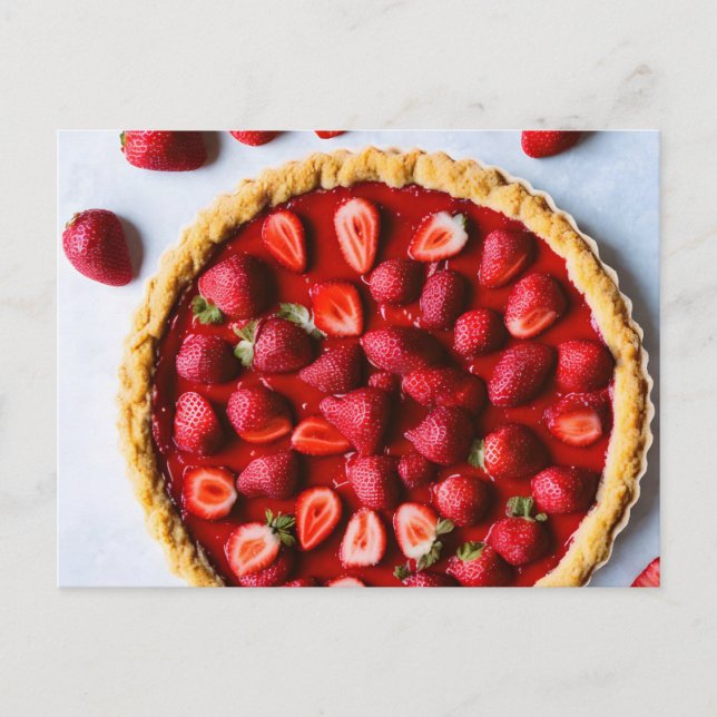 Sweet Tart, Dessert, Postcrossing Postcard (Front)