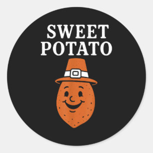 Sweet Tato And Kind Of Rude Tato Classic Round Sticker