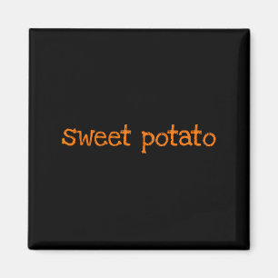 Sweet Tato And Kind Of Rude Tato Funny Matching Co Magnet