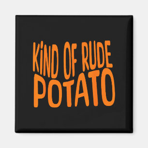 Sweet Tato And Kind Of Rude Tato, Thanksgiving Cou Magnet