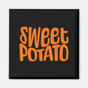Sweet Tato And Kind Of Rude Tato, Thanksgiving Cou Magnet
