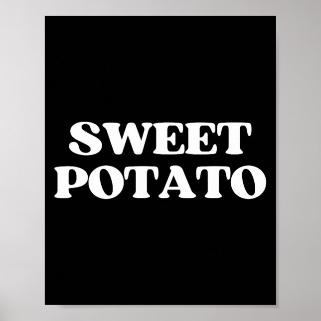 Sweet Tato Kind Of Rude Tato Thanksgiving Couples  Poster (Front)