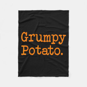 Sweet Tato Mpy Tato Funny Thanksgiving Couples  Fleece Blanket