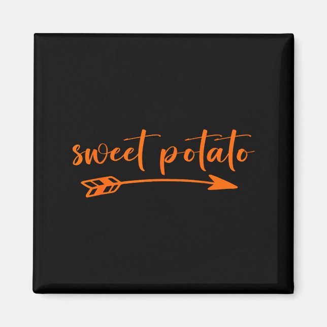 Sweet Tatoes Kind Of Rude Tato Thanksgiving Couple Magnet (Front)