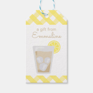 Sweet Tea & Gingham Personalised Gift Tag