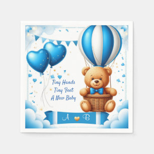 Sweet Teddy Bear Baby Shower 🧸 Napkin