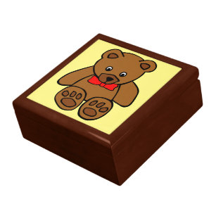Sweet Teddy Bear Jewellery Gift Box