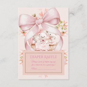 Sweet Teddy Bear Nursery Floral Insert