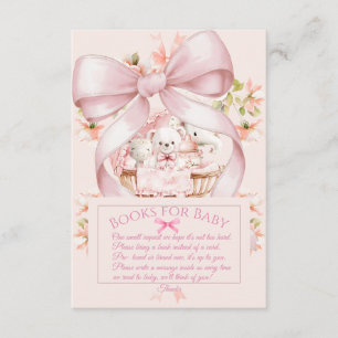Sweet Teddy Bear Nursery Floral Insert
