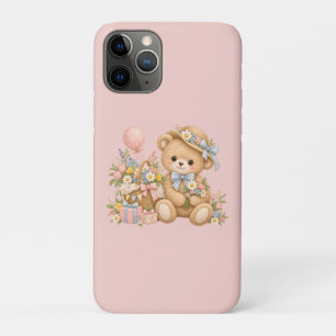 Sweet Teddy Bear Party Design iPhone 11 Pro Case