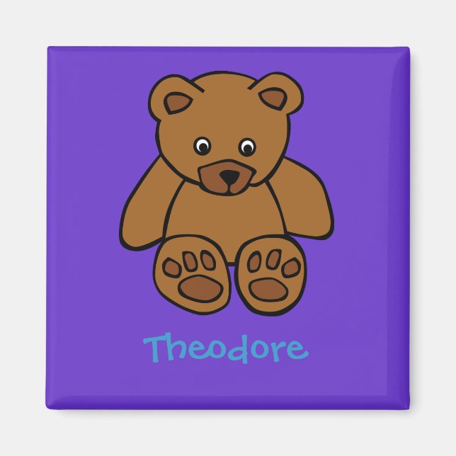 Sweet teddybear magnet (Front)