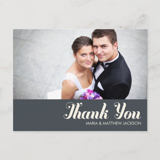 SWEET THANKS  | WEDDING POSTCARD (Front)