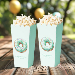 Sweet Time Pastel Green Doughnut Birthday Favour Box