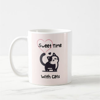 Sweet Time With Cats Coffee Mug