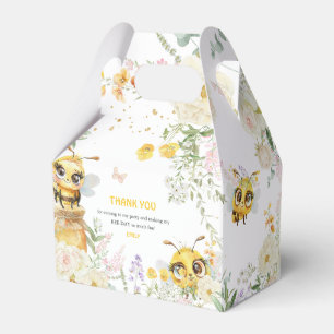 Sweet to Bee' Birthday Thank You Favour Box