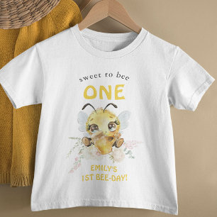 Sweet to Bee ONE' 1st Birthday Baby T-Shirt