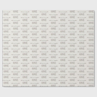 Sweet To Bee One 1st Birthday Lavender Watercolor Wrapping Paper