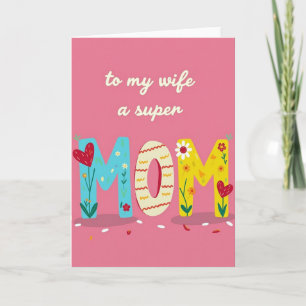Sweet To My Wife Card