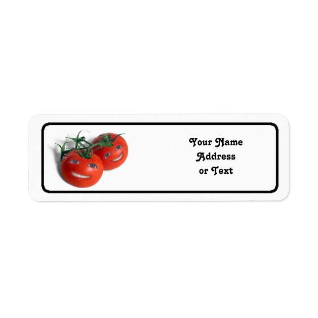 Sweet Tomatoes Return Address Label (Front)
