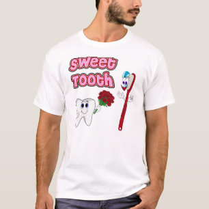 Sweet Tooth Cute Cartoon T-shirts For Women