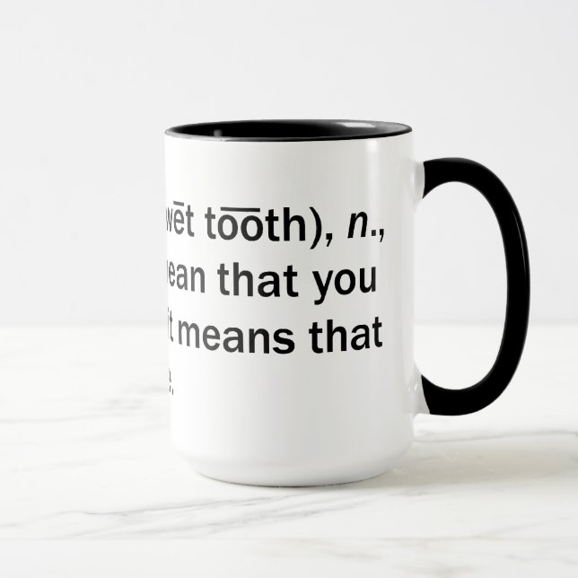 Sweet Tooth Mug (Right)