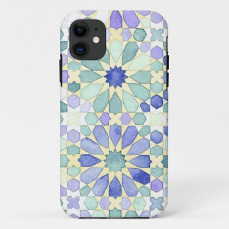'Sweet Tranquillity' Islamic geometry phone cover