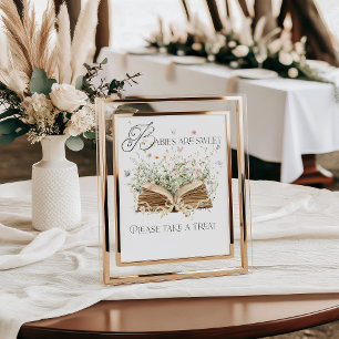 Sweet Treat New Chapter Book Theme Wildflower Poster