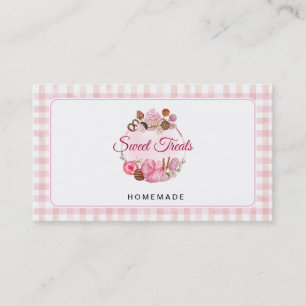 Sweet Treats Bakery Business Card
