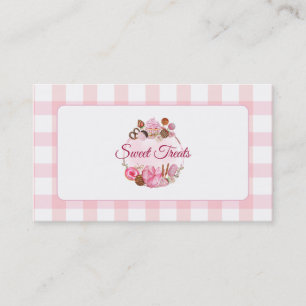 Sweet Treats Bakery Business Card