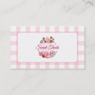 Sweet Treats Bakery Business Card