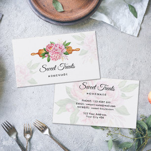 Sweet Treats Bakery Business Card
