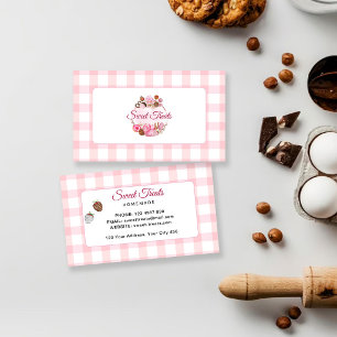 Sweet Treats Bakery Business Card