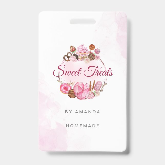 Sweet Treats Bakery  ID Badge (Front)