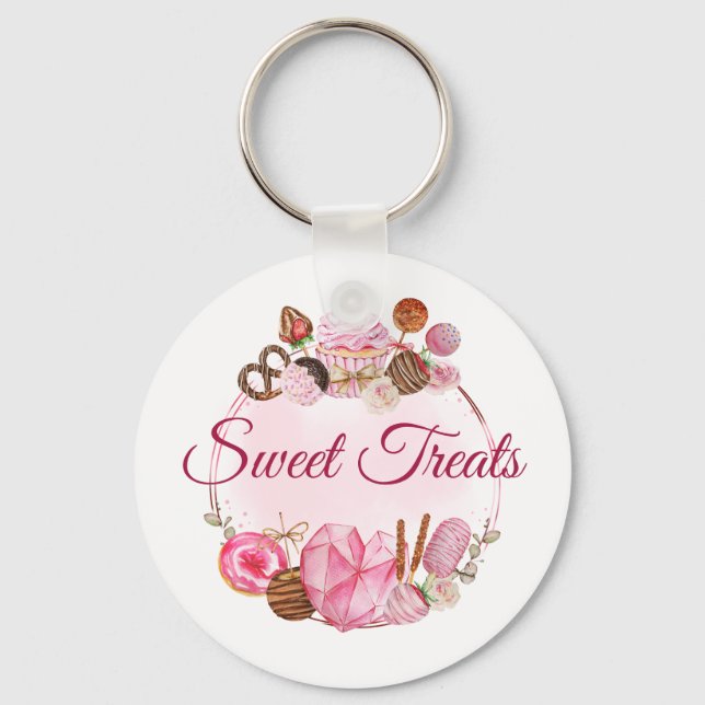 Sweet Treats Bakery  Key Ring (Front)