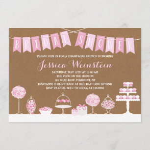 Sweet Treats Bridal Shower Invitation