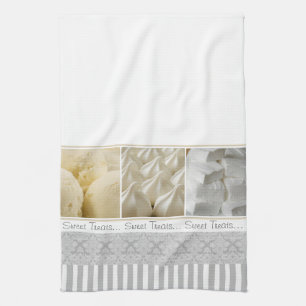 Sweet Treats Brocade Stripe Kitchen Towel