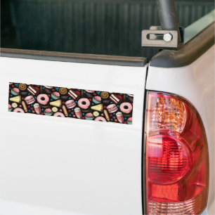 Sweet treats bumper sticker