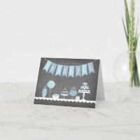 Sweet Treats Candy Bar Thank You | Blue