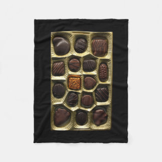 Sweet Treats Chocolate Truffles Box Of Chocolate V Fleece Blanket